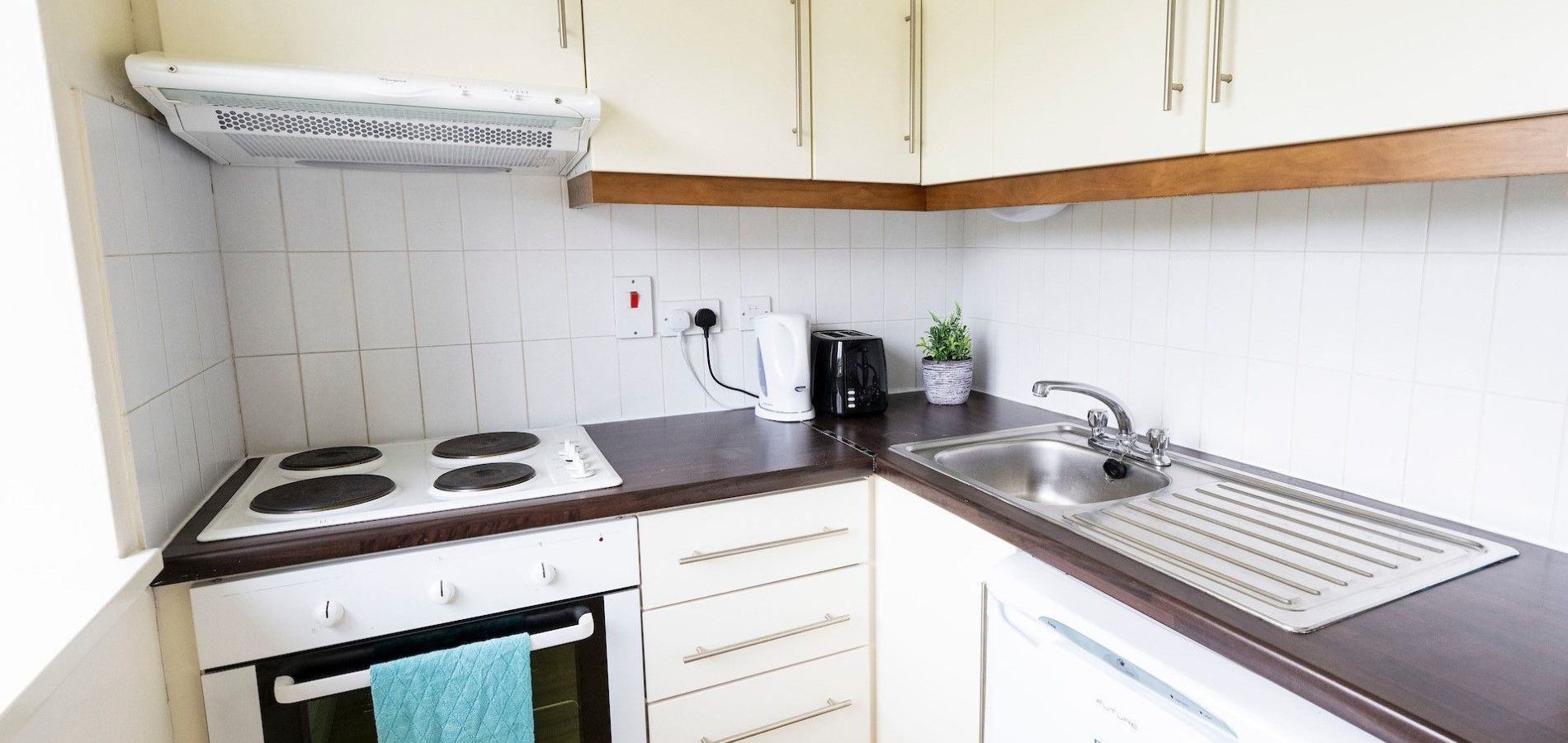 corrib village kitchen en suite apartment
